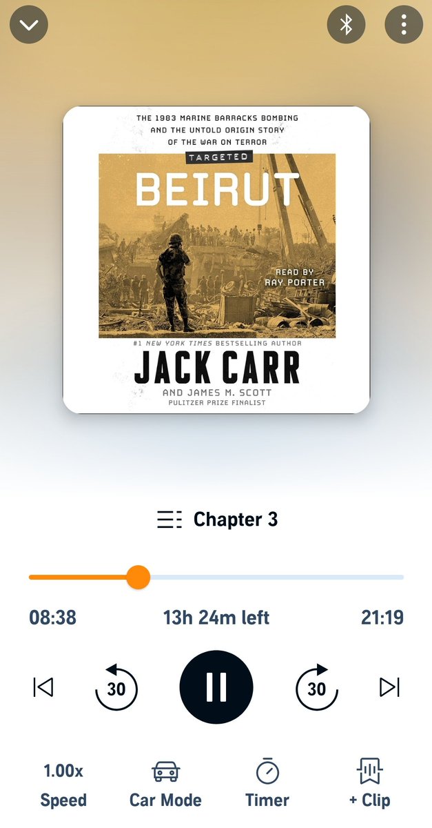 bellesapepper37's tweet image. Look what I found in my Audible app. 
#ImLearning courtesy of @JackCarrUSA