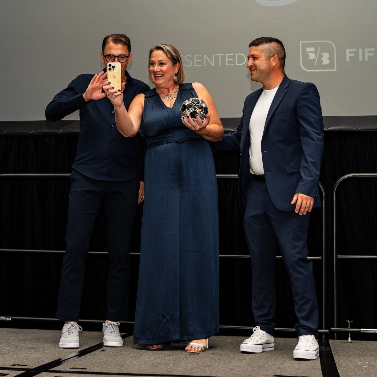We're so proud of our two PITCH Player of the Year award winners! 🏆

Congrats to Jaxson Benefield and Cheney Carey – who accepted via FaceTime – who were honored at last night's <a href="/LCRLFoundation/">LouCity & Racing Foundation</a> Soccer Ball!