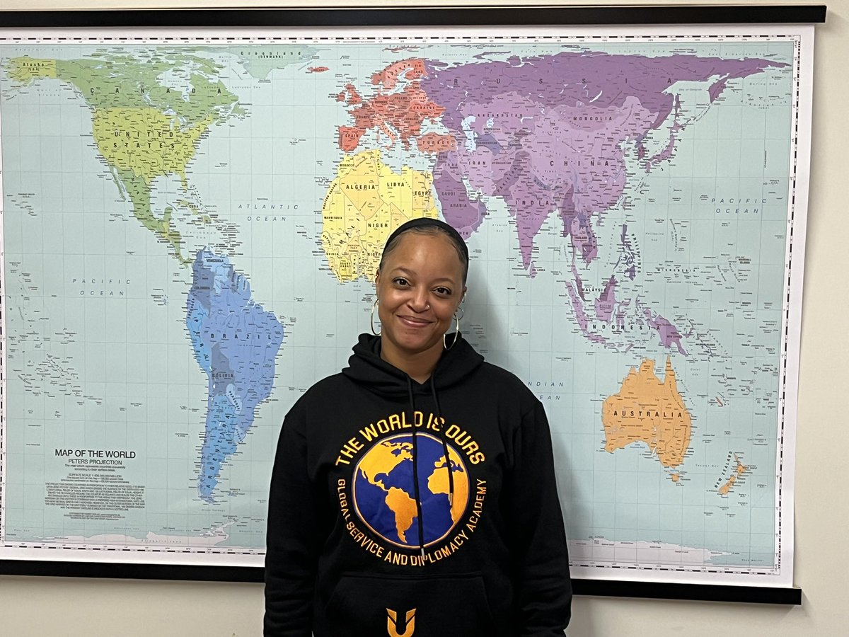 With temperatures dropping, Global Service &amp; Diplomacy <a href="/NAFCareerAcads/">NAF</a> Academy hoodies have joined polos and JROTC uniforms for our weekly CTE Day!