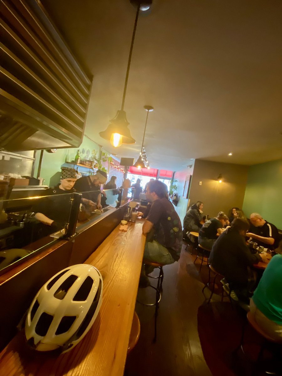 Seeing a restaurant like Bao in Victoria come back after some major adversity to lineups at open on a Thursday afternoon is what this city  is really about. Treat your customers and your employees well and commuting happens. <a href="/CityOfVictoria/">City of Victoria</a>  <a href="/myDVBA/">Downtown Victoria Business Association (DVBA)</a> . It’s packed . It can work.