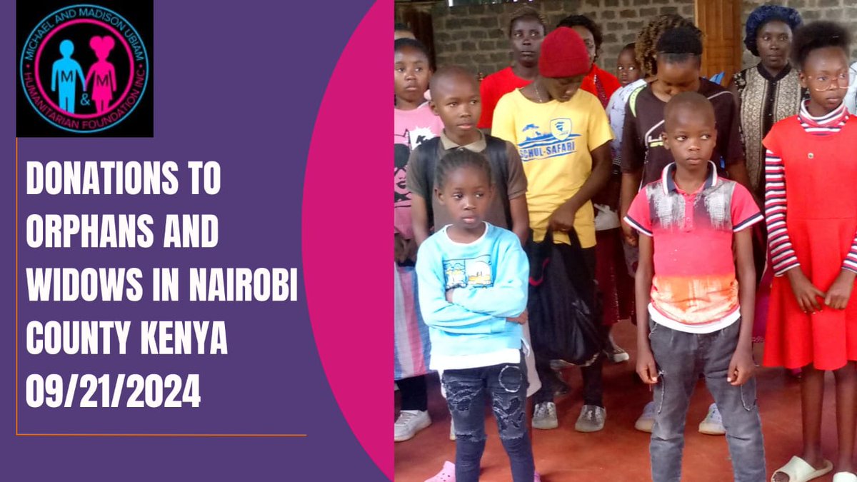Foundationincc's tweet photo. Michael and Madison Foundation Supporting Orphans and widows In Nairobi ... https://t.co/B0TSdNfXyM via @YouTube https://t.co/kSJGr7SzbW