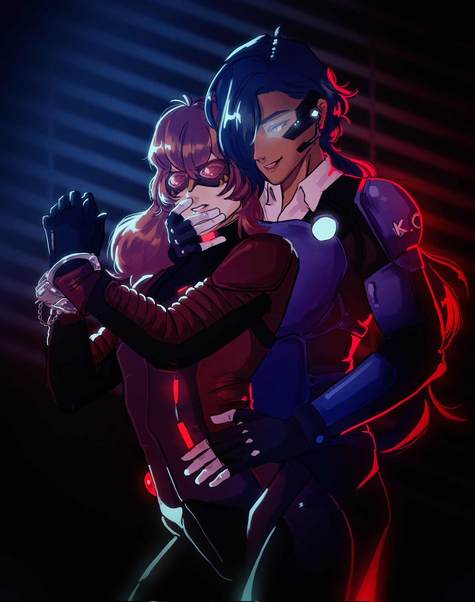 A detective x vigilante KaeLuc for <a href="/1rstLordFatui/">Mxvie 🦚</a> !! Thank you for the support and thank you <a href="/bredluc/">🍞luc</a> for the beautiful art❤️