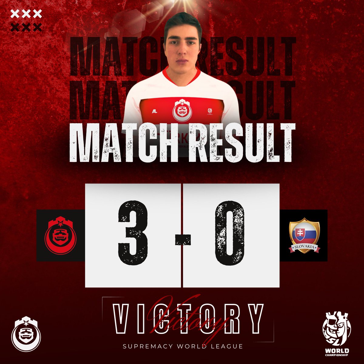 🔴 MATCH RESULT ✨️
all our players were very good, we get 3 points with an overwhelming superiority
🏆 <a href="/CR_Supremacy/">Supremacy League</a>
🎯 Round 3
🇹🇷3🇸🇰0

👤 <a href="/_kadir_CR/">Kadir</a>
👤 <a href="/yalcincr/">yalçın</a>
👤 <a href="/FurkannCr_/">FurkanArabacı CR</a>
👤 <a href="/aynnenkeke/">Rigby 🇦🇺</a>
👤 <a href="/alperen_cr/">Alperen</a>
#TürkiyeWIN 🇹🇷
MVP⭐ <a href="/_kadir_CR/">Kadir</a>( 4-1)