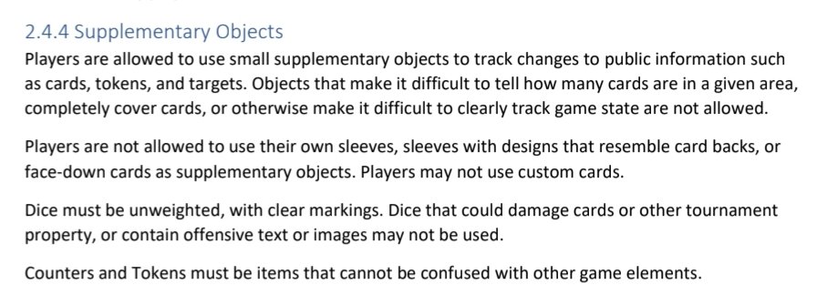dragonothica's tweet image. Hey guys,

This video posted by the JP OPtcg channel is only valid for the Japanese(Asia?) tournament play.

In the west you CANNOT use dice to track searches. Our tournament rules manual differs from Asia/Japan. 

We can only track public knowledge.

youtu.be/T9oTRTN2Itc?si…