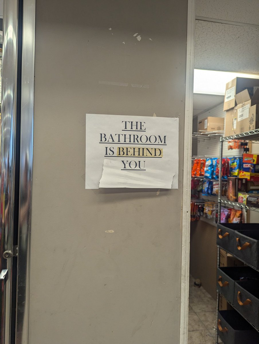 It's right behind me, isn't it...