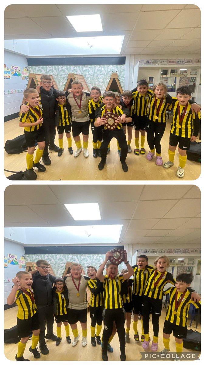 EWOcarronshore's tweet photo. Our fair play arrived safely back at school. So chuffed for them. Helping others when they are injured, lifting the spirits of other players when they’re upset. Best award to receive, super proud. #beekind @carronshoreps 🌕⚫️⚽️🐝@ASC_Andrew1 https://t.co/xBnZIeKzAL