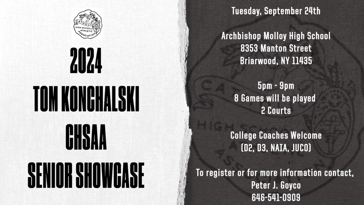 2024 
CHSAA 
Tom Konchalski Showcase 
Top Performers

Catch <a href="/daves_joint/">Dave's Joint</a>  scouting notes at ⬇️
recruitthebronx.com/index.php/news…

<a href="/SJPHoop/">SJP Basketball</a>