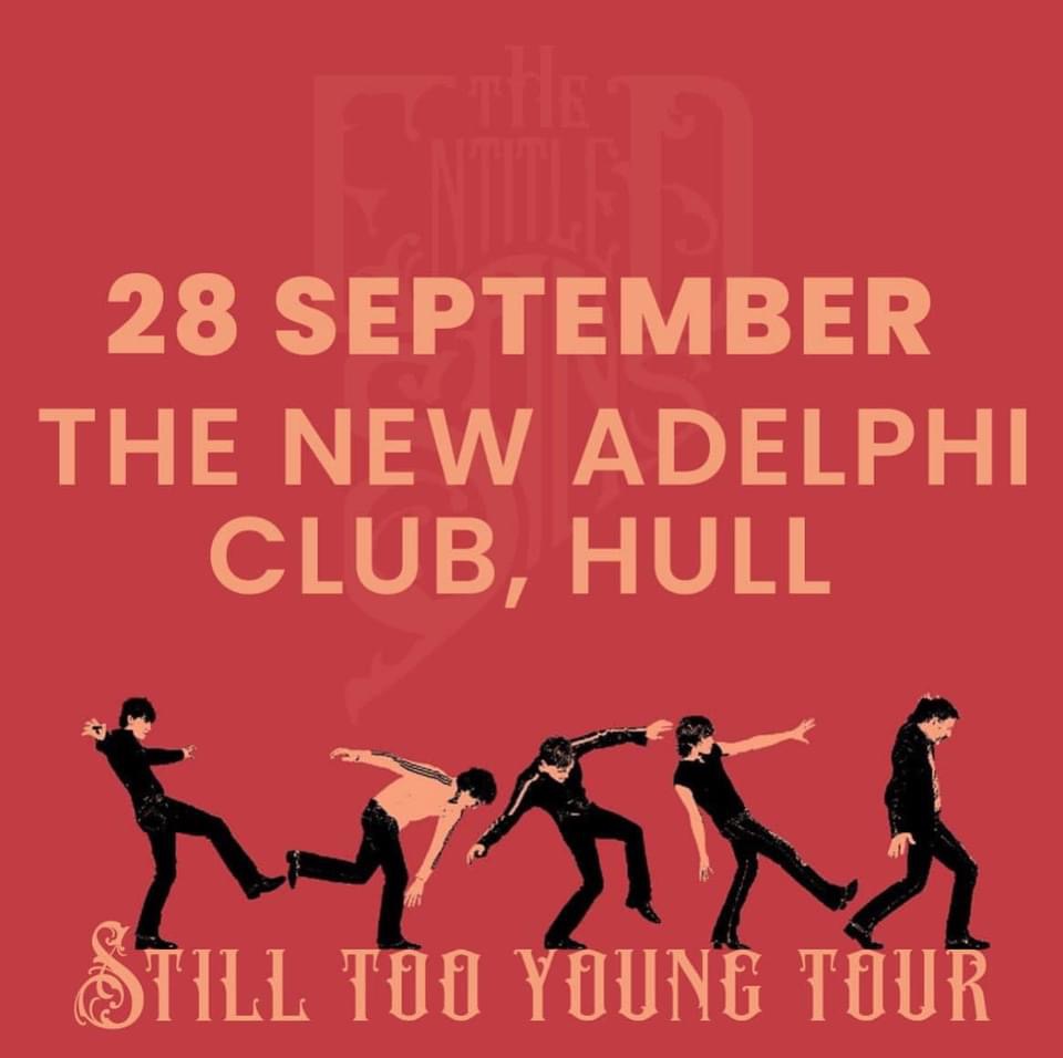 Don’t forget for just A TENNER you can see The Entitled Sons and Temperance Hall Cult this Saturday night at The New Adelphi Club

seetickets.com/event/the-brea…