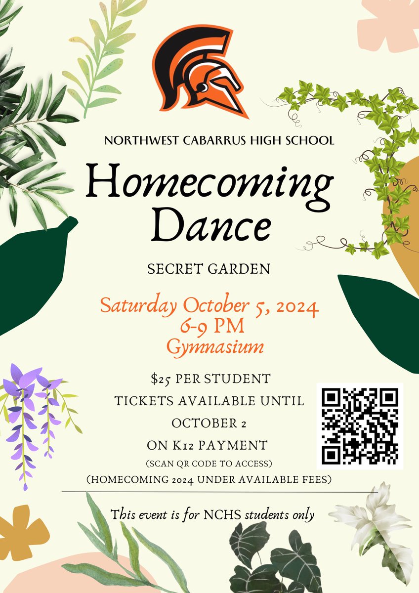 Trojan Nation,

We are pleased to extend the deadline for ticket purchase to Wednesday October 2. We’re having a high level of interest from the students and we want to give as many students as possible the opportunity to attend this wonderful event. 🧡🖤🧡
