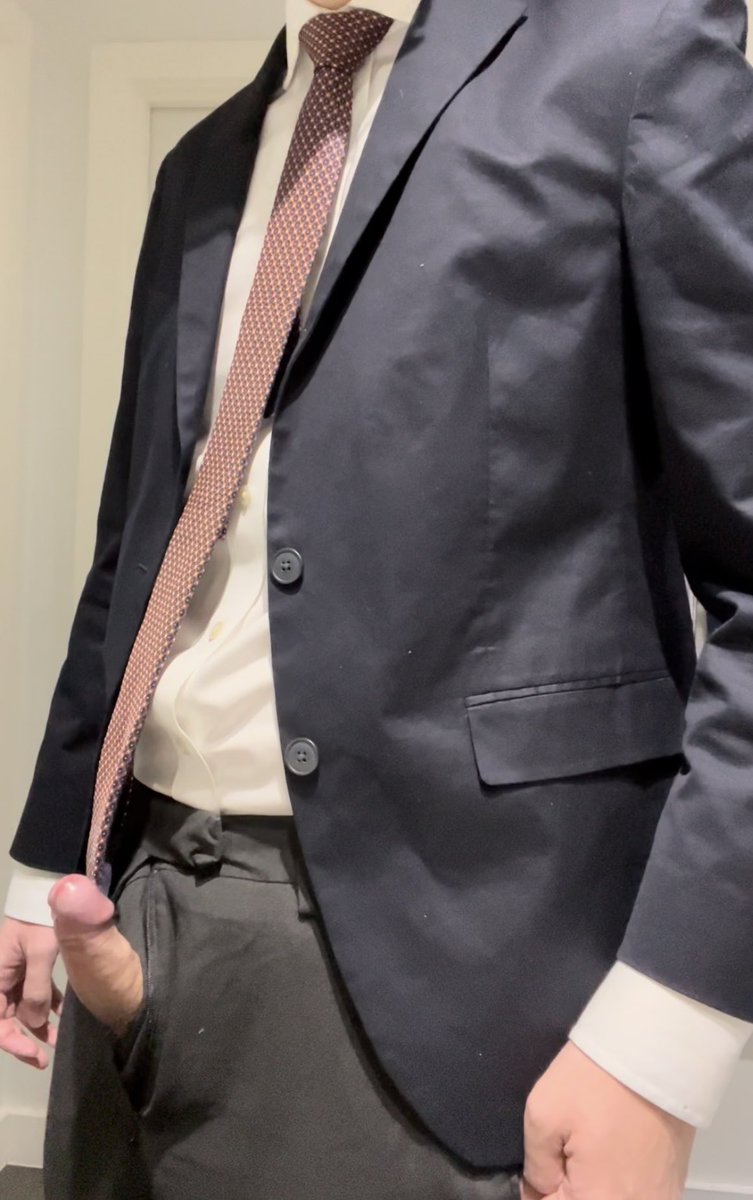 Who can relate to the masculine urge when suiting up?