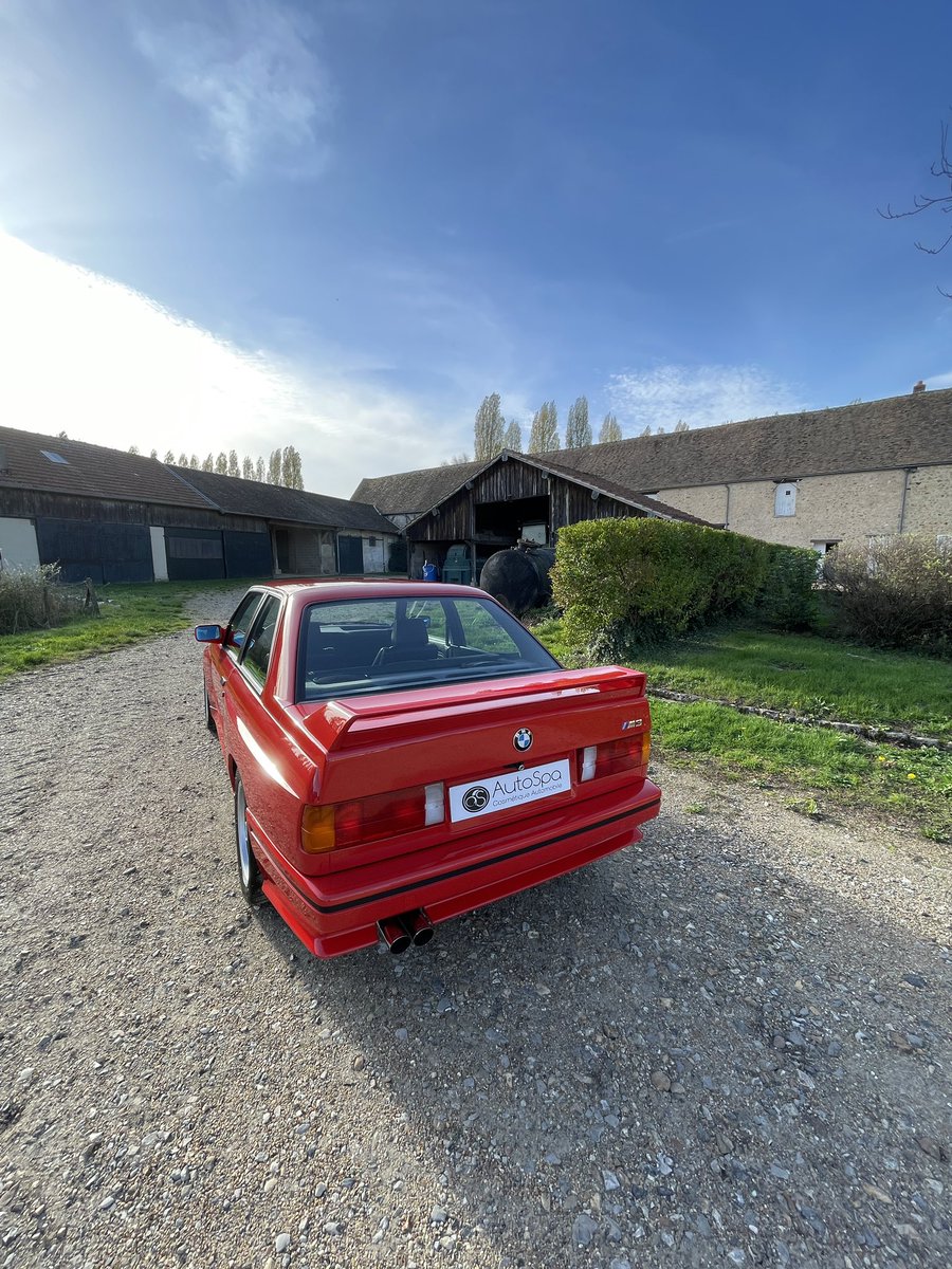 AutoSpaFR's tweet image. Une allemande pour varier les plaisirs 🇩🇪J’ai eu la chance de travailler sur cette M3 e30 Cecotto, 500 exemplaires environ .