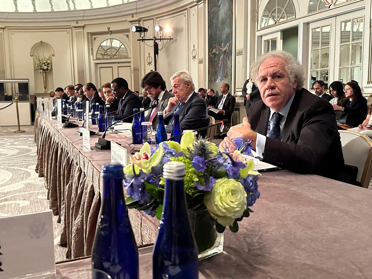 ARGENTINA SE PRESTA AL INJERENCISMO IMPERIAL 🇦🇷🇺🇸

En el marco de la Sesión de la Asamblea General de las Naciones Unidas, el Gobierno Argentino ha vuelto a mostrar una clara subordinación a la Casa Blanca. En un encuentro celebrado en el Hotel Lotte, donde el Departamento de