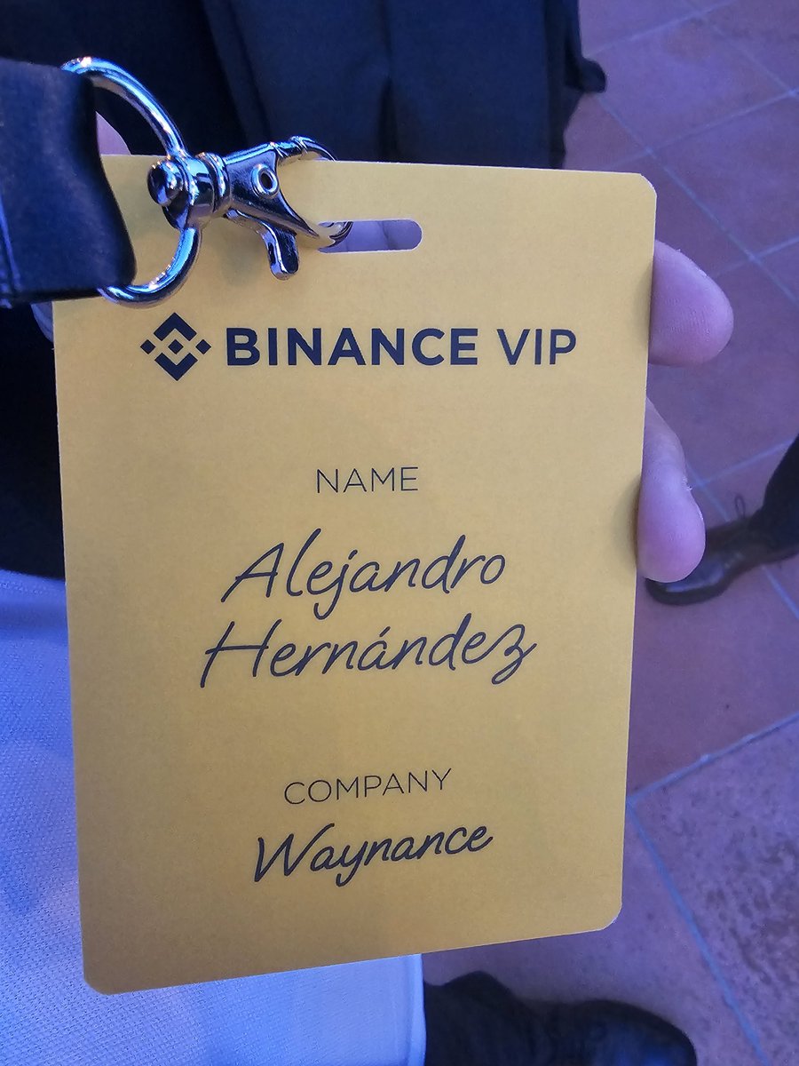 Queremos agradecer de ❤️ a @Binance y <a href="/BinanceES/">Binance España</a> invitarnos a su cena vip en #Barcelona y compartir las novedades que llegan a la plataforma. Apreciamos profundamente la oportunidad de formar parte de proyectos y el apoyo brindado para continuar nuestro crecimiento en <a href="/Waynance/">Waynance Tech</a>