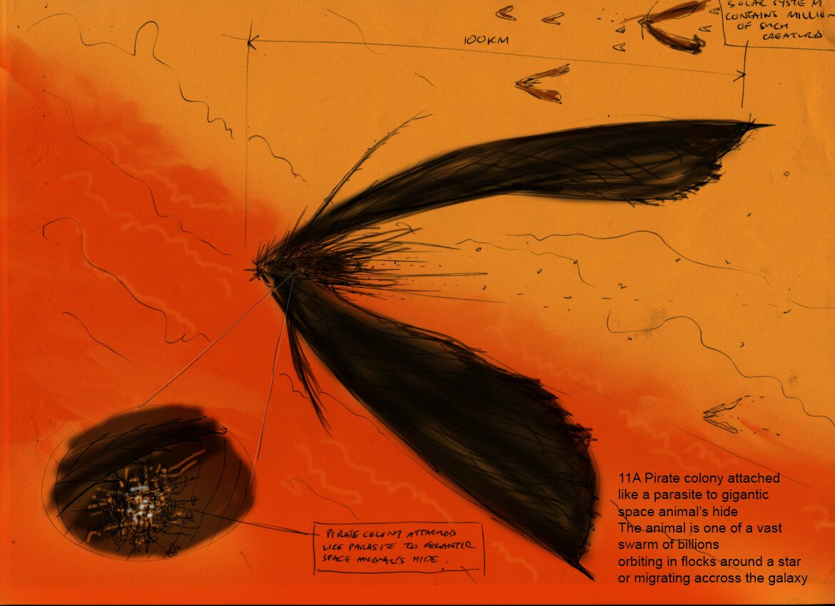 AlexJayBrady's tweet image. space pirate hideouts 🧵