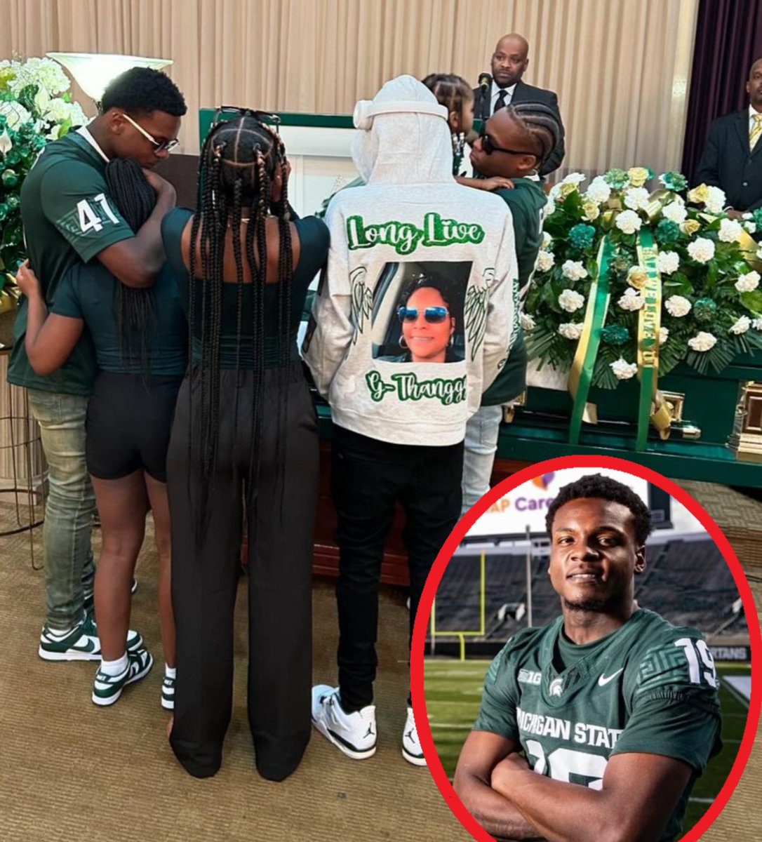 21-year-old college athlete, Armorion Smith, becomes the legal guardian of four of his siblings after their mother passes away 🙌🏽💯