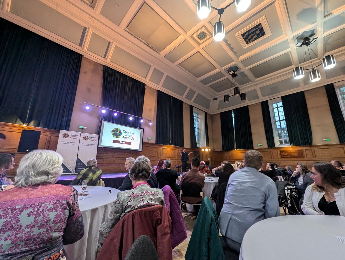 JemChanOT's tweet image. The Creative Lives Awards - celebrating the best everyday creativity work in the UK, tonight @cecilsharphouse

Every winner and runner up has been extraordinary in what they've achieved, building confidence, building connections, improving health, all through #EverydayCreativity