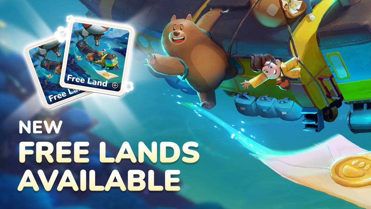 MyNeighborAlice's tweet photo. Did you think we’d stop after the huge success, Neighbors?

Never, and as promised, new lands are available for a Free Trial!🚀

But that’s not all, because there’s a big surprise waiting for you in Lummelunda—hurry and discover it!👀

Never miss the fun. Play now and join our $ALICE Airdrop Party! 🪂

Head over to https://t.co/t9Wc7r3soX, claim your free trial land, and have fun!🕺