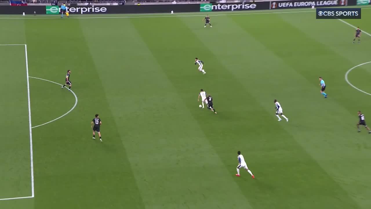 10-man Tottenham waste no time getting on the scoresheet!Brennan Johnson fires Spurs in front just minutes after the sending off ⚽