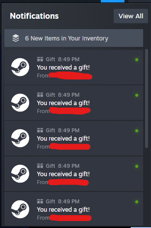 😭i added my friend from the furry roleplay server on steam and he just brought my entire wishlist for me????