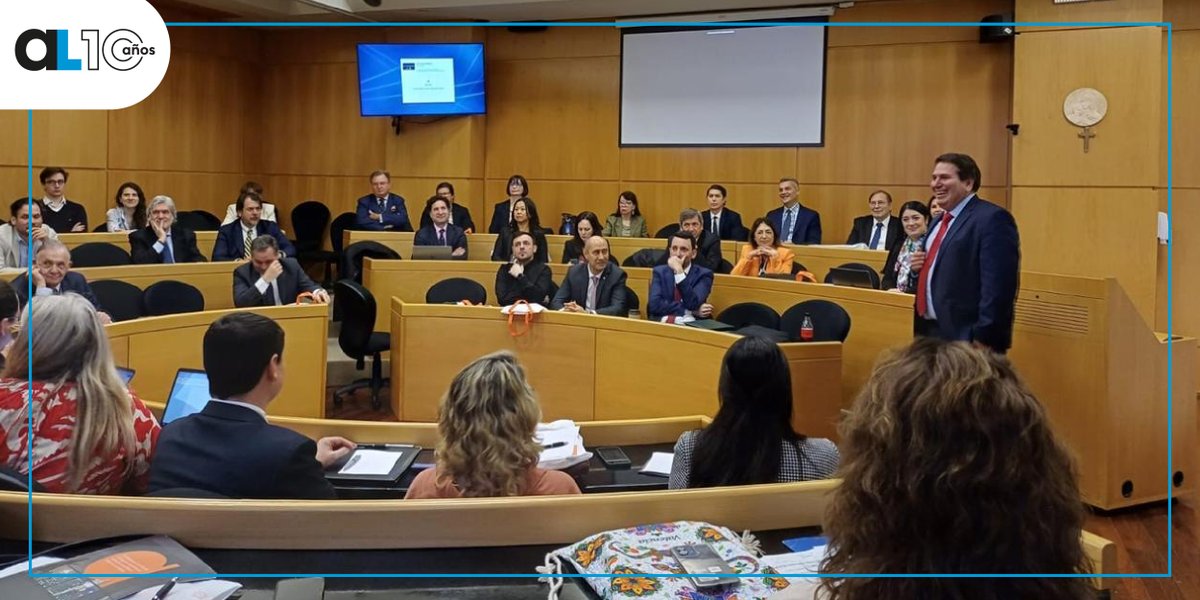 AltraLegal's tweet photo. El Dr. José Moreno Rodríguez fue orador en la conferencia inaugural de ASADIP en Buenos Aires, compartiendo sobre arbitraje de inversiones y derecho internacional privado ante destacados juristas del continente. #AltraLegal #Arbitraje #ASADIP #DerechoInternacional https://t.co/LIQYywO4xg