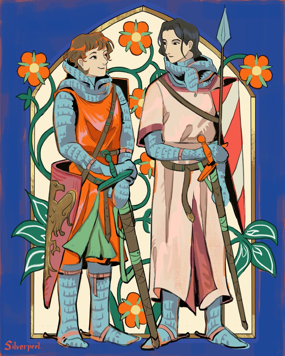 silverpeel's tweet photo. oh what if we both a 13th century knight of the table rounde👉👈 https://t.co/tWLXKtON1U
