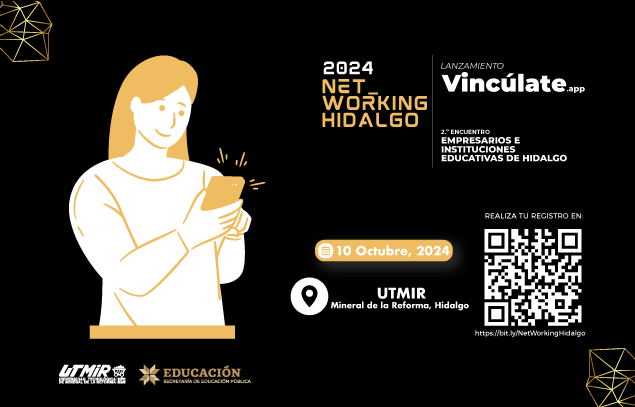 SEPHidalgo's tweet photo. 🚀 ¡No te pierdas el Segundo Encuentro de #NetworkingHidalgo!
Empresarios y sector educativo se unen el 10 de octubre para crear alianzas estratégicas.
🔗 ¡Escanea el QR para más información y regístrate!
#Vincúlate
#PrimeroLaEducación https://t.co/lWoFSFNNtr