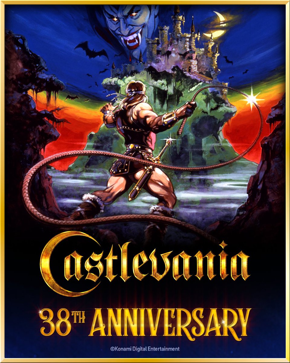 Happy Birthday to the game series that inspired our OngakuVania Halloween Party... Castlevania! 🥳

The original spooky platform era that featured vampire killer Simon Belmont taking on Dracula's army of monsters is now 38. 

What are some of your favorite Castlevania games?