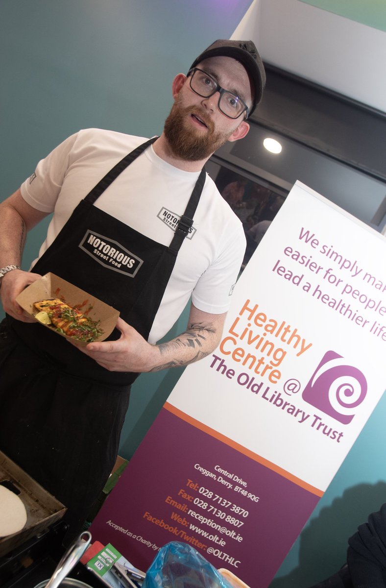 OLTHLC's tweet photo. 🌈☀️Caolan from Notorious Street Food delivers an exceptional Street food masterclass as part of @OLTHLC @safefood_net Community Food Initiative. TOP CLASS👏👏👏 https://t.co/xKqsDzR7RB
