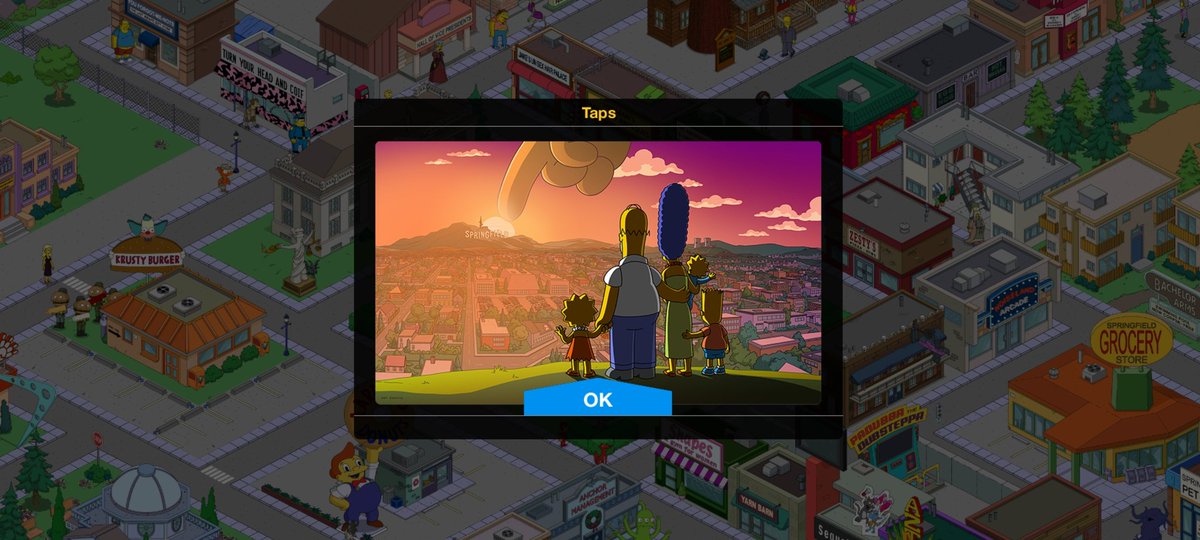 Theo_G_S_'s tweet image. Goodbye #SimpsonsTappedOut. You've kept me such a good company for so many years.. Shit, this Marvel Avengers Alliance all over again in 2016..😪
#Simpsons #TappedOut