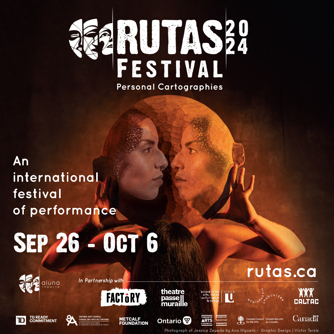 Modern Times Stage Company (@moderntimestage) on Twitter photo Congrats to <a href="/alunatheatre/">AlunaTheatre</a> on the RUTAS festival opening! 🎉
🎠Join RUTAS from Sept 26-Oct 6 at <a href="/beyondwallsTPM/">Theatre Passe Muraille</a> and <a href="/FactoryToronto/">Factory Theatre</a>
🎟️ Full program & PYWC tickets at rutas.ca Congrats to <a href="/alunatheatre/">AlunaTheatre</a> on the RUTAS festival opening! 🎉
🎠Join RUTAS from Sept 26-Oct 6 at <a href="/beyondwallsTPM/">Theatre Passe Muraille</a> and <a href="/FactoryToronto/">Factory Theatre</a>
🎟️ Full program & PYWC tickets at rutas.ca