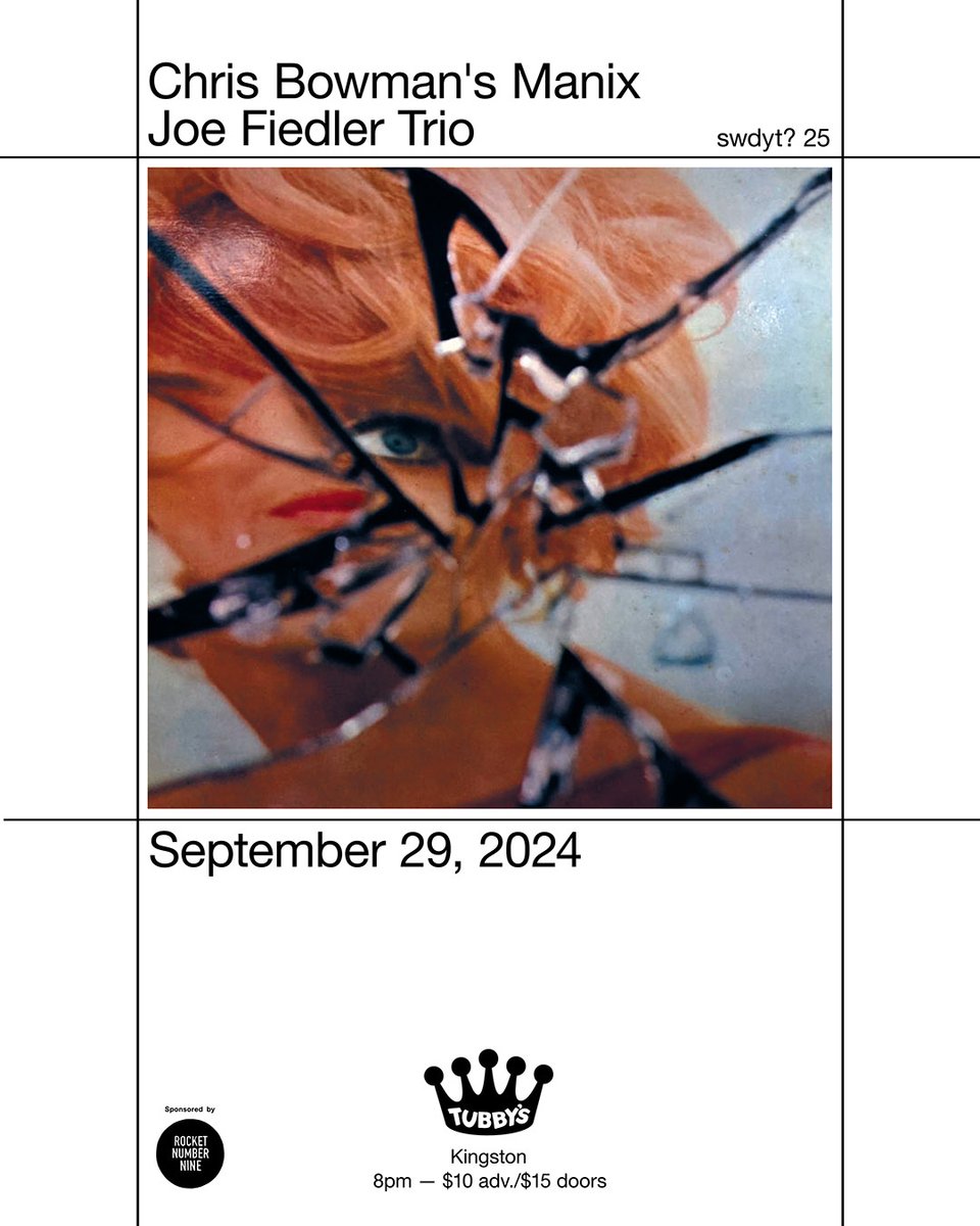 Dear friends in the Hudson Valley,

This Sunday night I'll be debuting a new trio at Tubby's in Kingston as part of the "So, What Do You Think?" series!  

All new music with Pete McCann/Guitar and Michael Sarin/Drums.  I hope to see you there!

tubbyskingston.com
