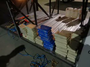 CBPCommissioner's tweet photo. .@CBP’s #OperationApollo is keeping dangerous drugs out of our communities. Our officers intercepted 180+ lbs of cocaine concealed in a commercial passenger bus. Learn more about our work ➡️https://t.co/dFejxFUN1v https://t.co/zy2aSsAbLV