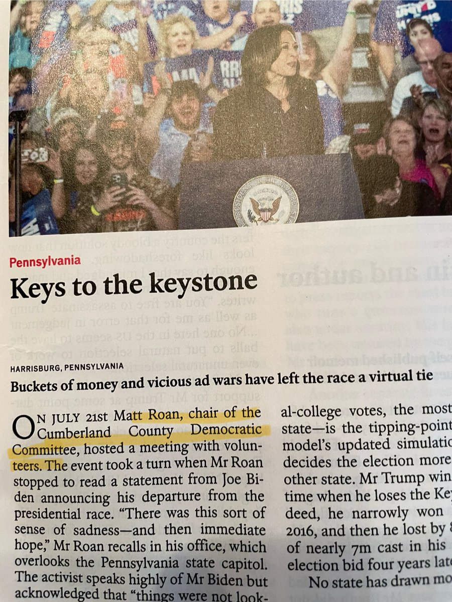 profjuliet's tweet photo. Seeing @mbryanroan in the first line of this article in @TheEconomist reminds me that for a short time I live in the most important county in the most important state in the country. https://t.co/ujBj2SeypM