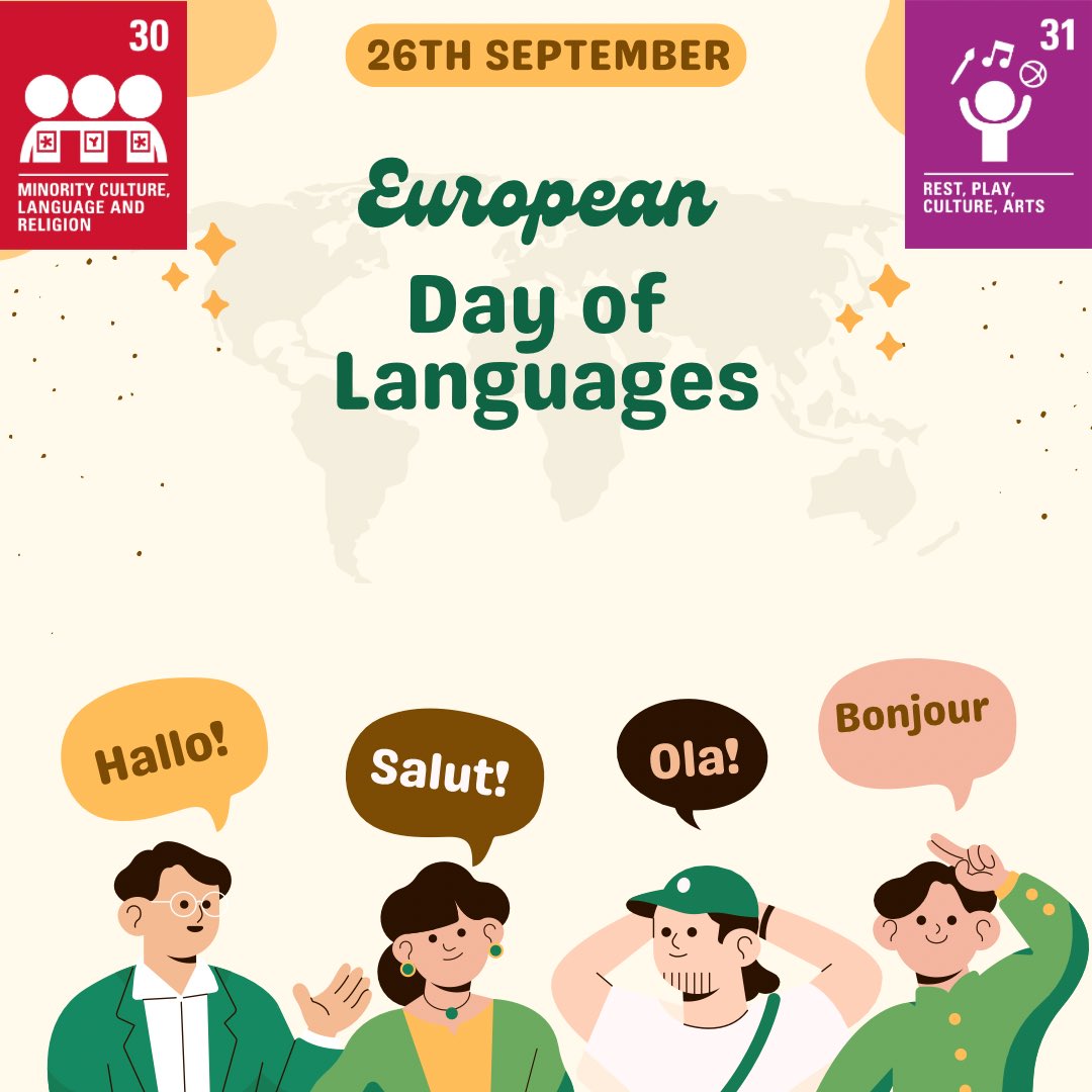 Was amazing to see so many young people and adults at this event. Was an amazing event celebrating languages and culture. #article30 #article31 #europeanlanguageday #uncrc