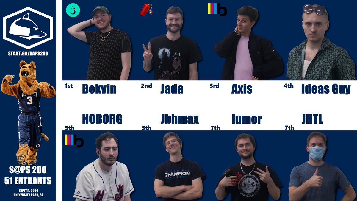 PSU Smash (Start.gg/sapsm) tweet media