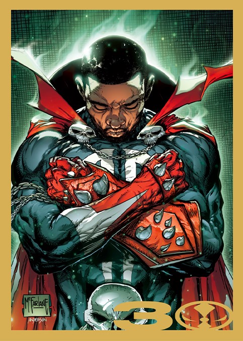 Spawn #311 Autograph Card - McFarlane Gold Label (2024). Art by