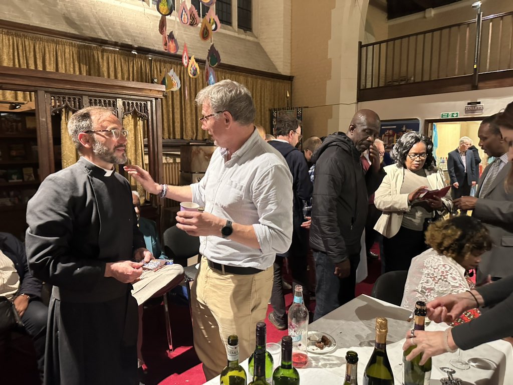 Meanwhile Bishop <a href="/AlCutting/">Alastair Cutting</a> was preaching at the retirement service for Fr Stuart Bates whose 29 years <a href="/Saint_Hildas/">St.Hildas</a> has seen 6 Bishops of Woolwich. Glad to look in on my way home and see for myself the throng of those wanting to say thank you to a much loved parish priest