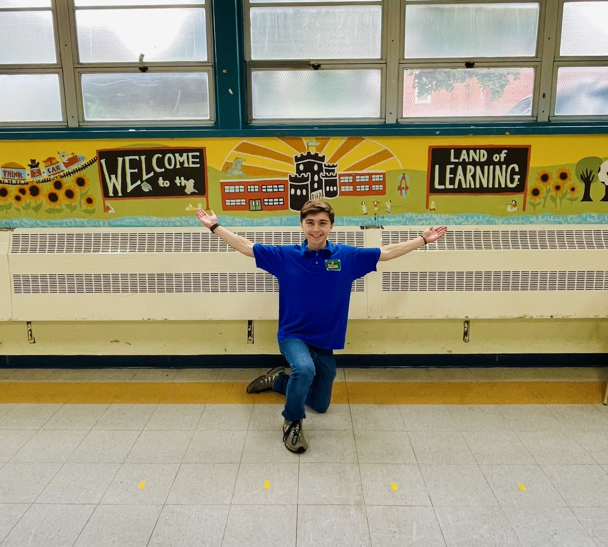 Today we visited our friends <a href="/PHACharter/">ProspectHillAcademy</a> to hang out with their Busy Bees! Everyone was sweet as honey, and we had a blast performing! Now if you excuse us, we need to get back to NYC <a href="/boxoutbullying/">Box Out Bullying</a> #antibullying #antibullyingawareness #elementaryschool