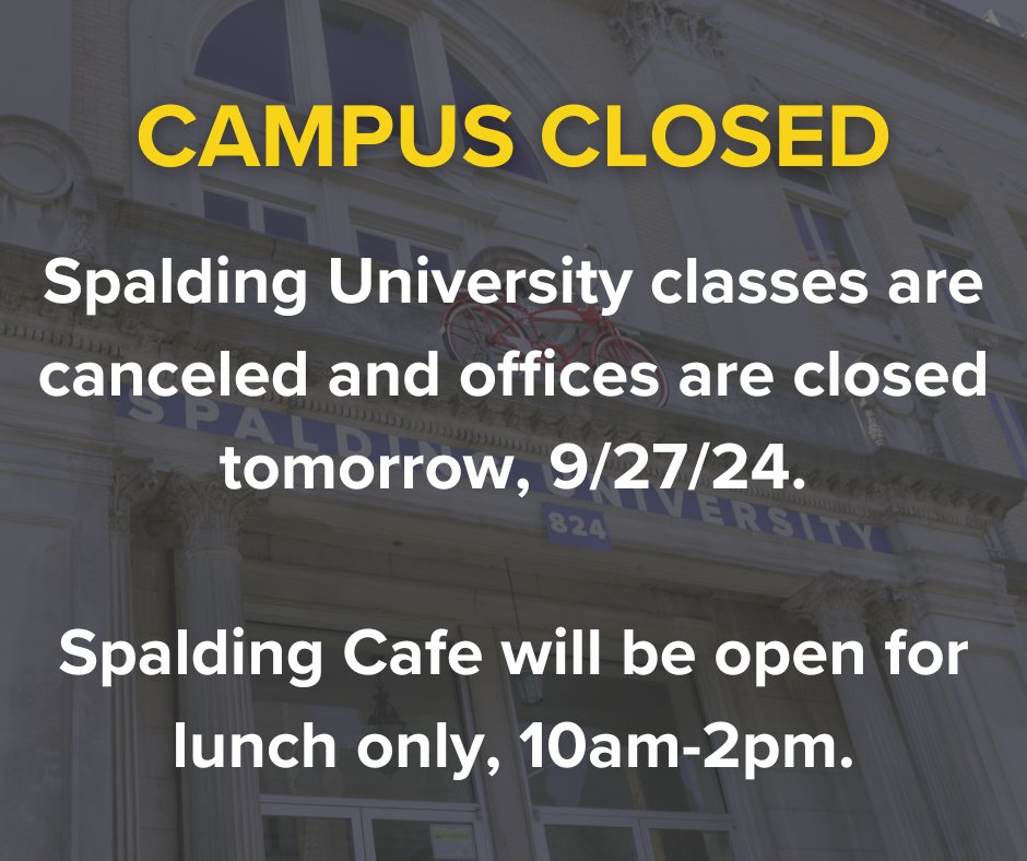 Spalding University (@spaldingu) on Twitter photo  Spalding University (@spaldingu) on Twitter photo