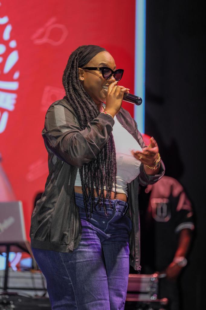 gad_rogers's tweet photo. Martha Mukisa Performing at the #PowerOfOptions day yesterday.
#PlanYourTomorrowToday https://t.co/Tadh0QA4Gi