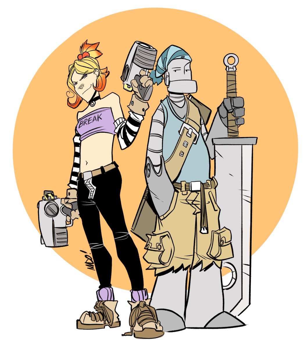 NandoPintoArt's tweet image. I’ll be done with GUNPUNCH before the end of the year.
Then…these guys will come back.
#Warped