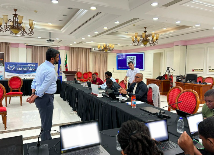 OEA_Cyber's tweet photo. Today on #Day3 of #CSIRTAmericas Week 🇩🇲 @OEA_Cyber and @FIRSTdotOrg developed a cybertabletop exercise that helped identify the roles and responsibilities that a #CSIRT may have in addressing #Cybersecurity incidents https://t.co/noLIsEkJjf