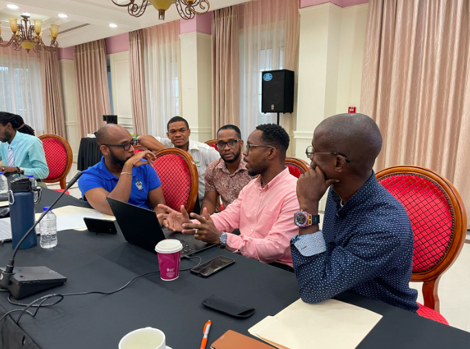 OEA_Cyber's tweet photo. Today on #Day3 of #CSIRTAmericas Week 🇩🇲 @OEA_Cyber and @FIRSTdotOrg developed a cybertabletop exercise that helped identify the roles and responsibilities that a #CSIRT may have in addressing #Cybersecurity incidents https://t.co/noLIsEkJjf