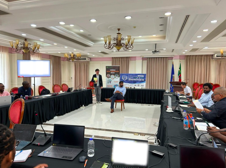 OEA_Cyber's tweet photo. Today on #Day3 of #CSIRTAmericas Week 🇩🇲 @OEA_Cyber and @FIRSTdotOrg developed a cybertabletop exercise that helped identify the roles and responsibilities that a #CSIRT may have in addressing #Cybersecurity incidents https://t.co/noLIsEkJjf