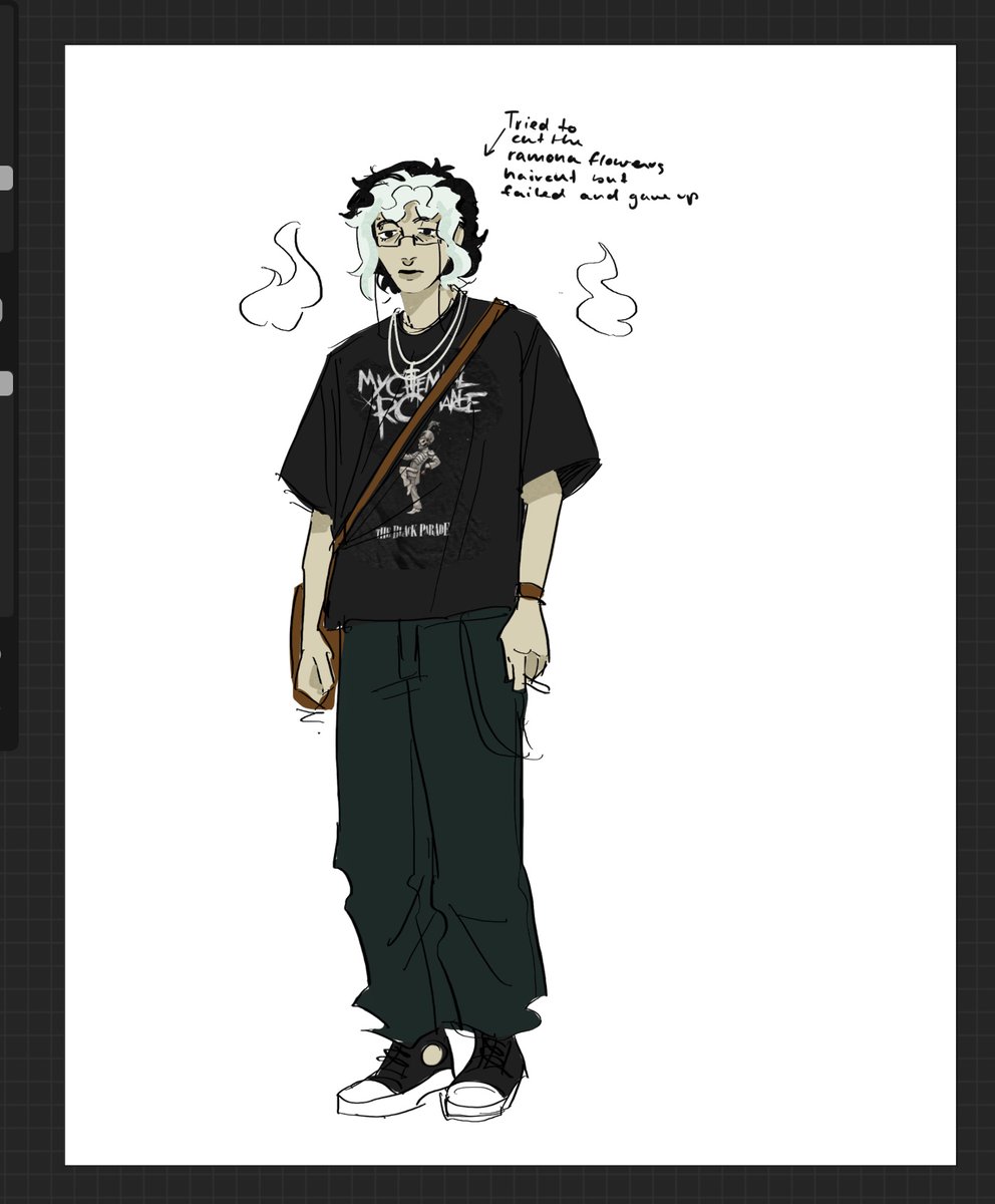 Saw someone draw femme wiwi and I wanted to try aswell
My goal was to make wiwi look tired and done