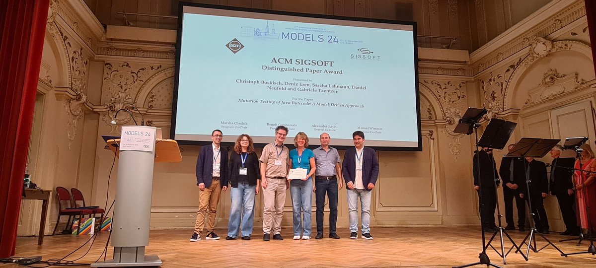 MODELS Conference tweet media