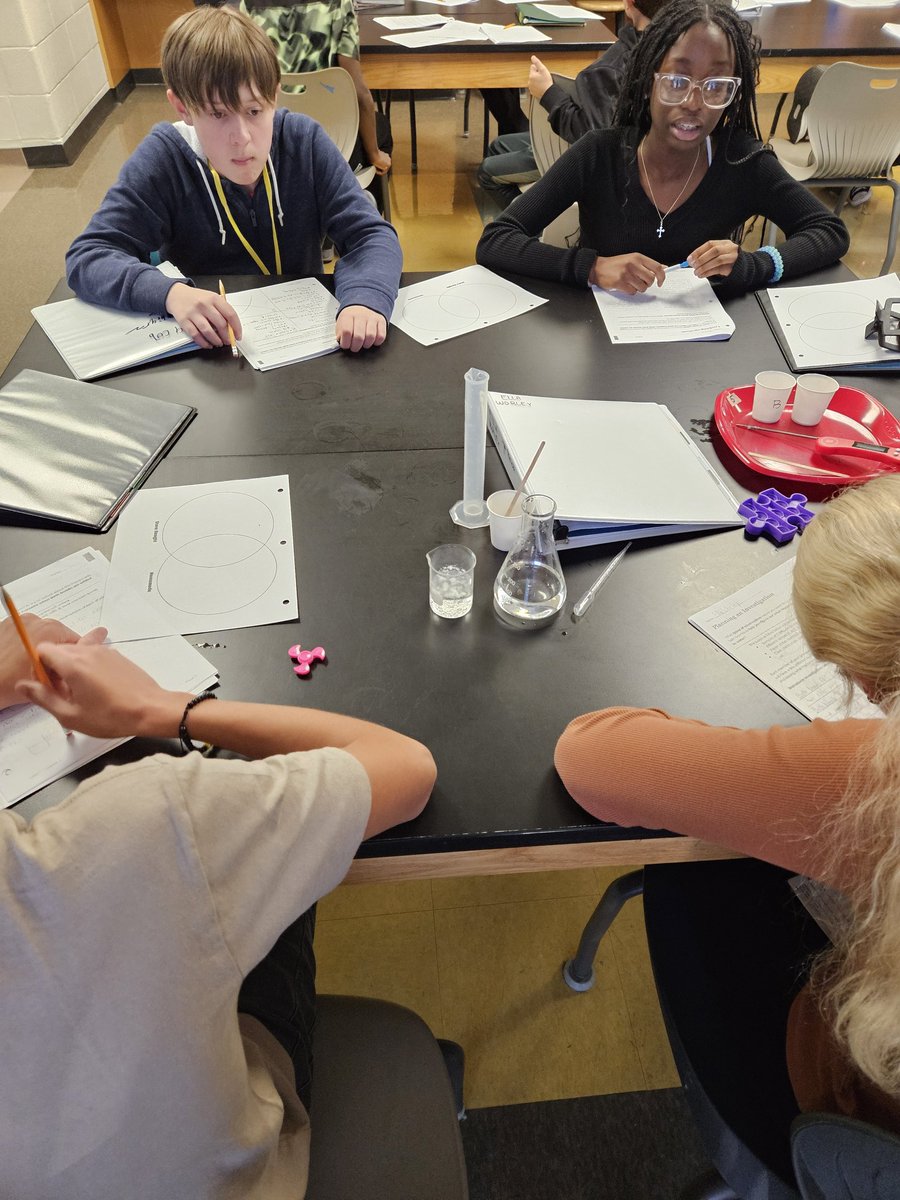 Students designed and tested experiments with bath bombs in Mrs. Craig's class. #BeEvergreen #CMSsuccess