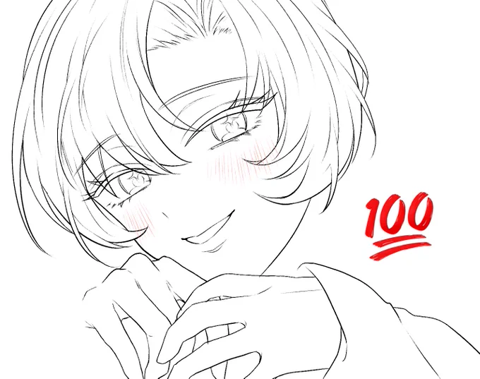 もうそろそろちゃんとした絵(?)(普段もちゃんとしてるつもりではいるが?)を描かないとな～と線画途中で止まっている絵を見つめている…仕事の締切終わったら描こうね 