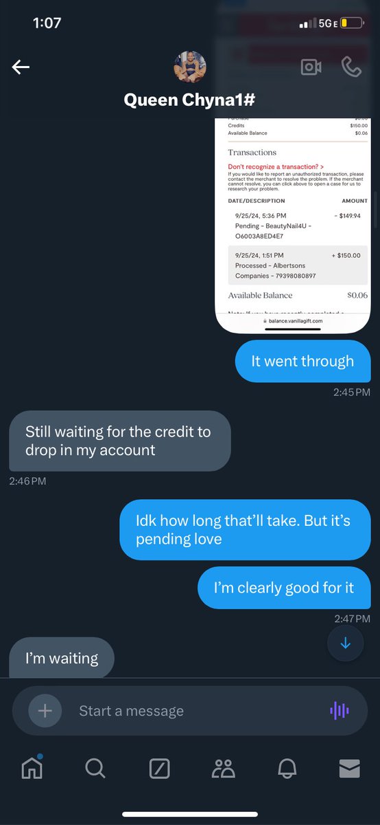 FreakyALeek's tweet photo. ‼️‼️SCAMMER ALERT‼️‼️
@DICKEATERSQ 
DO NOT TRUST THIS PERSON. Just got scammed 300 dollars. Retweet and report this account please https://t.co/zx68GYElvS