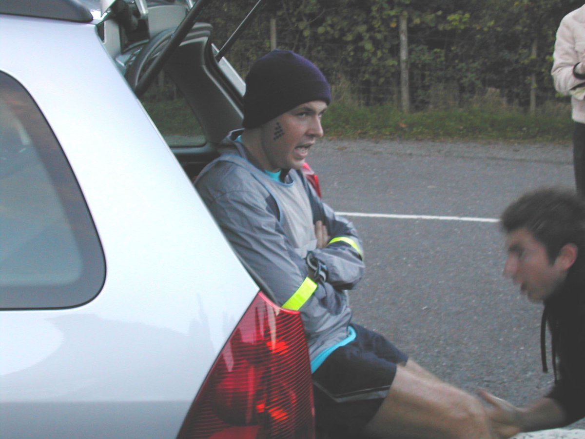 RunFindlayRun's tweet photo. Hard to believe 20 years today finished my first crazy event.  On anniversary of overcoming first journey with cancer ran 4 half marathons in 24 hours. From rural Belfast, over to Prestwick down Mossdale to Castle Douglas, Scotland. The horrible middle of night indoor Wales leg before a Helicopter taking off next to Red Arrows into my first Great Notth Run. I had the most amazing group of support crew and support from team at Great Run. Don’t remember too much but I do remember how great that day felt after a tough year. No one knew what was still to continue and what around the corner today but do know what a great feeling it was. Just 6.5 weeks to Himalayan 100 milers! #RunFindlayRun #runners #running #run #runner #instarunners ##runningmotivation #runhappy #fitness #instarun #trailrunning #marathon #runnersworld #instarunner #training #runnerscommunity #corridaderua #runningcommunity #workout #sport #correr #motivation